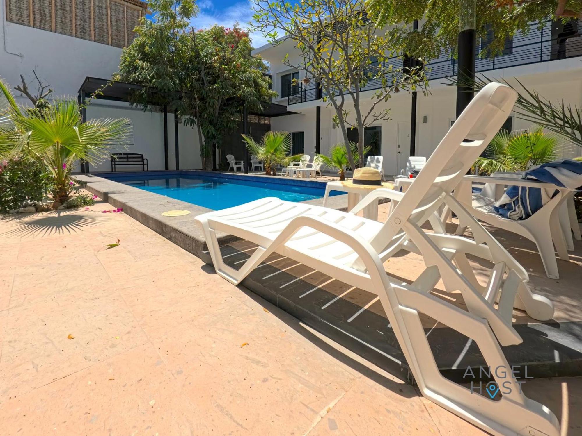 Commercial Zone Studios, Pool, Bbq And Beach 7 Blocks La Paz Dış mekan fotoğraf